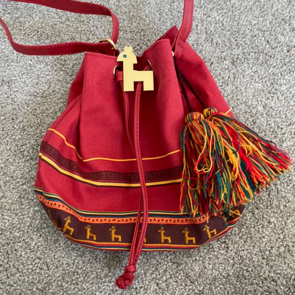 Emperors new groove bucket bag